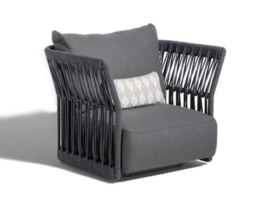 CLIFF - Nautical rope garden armchair (Request Info).