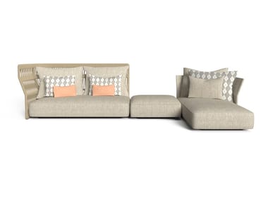 CLIFF - Sectional fabric garden sofa (Request Info).