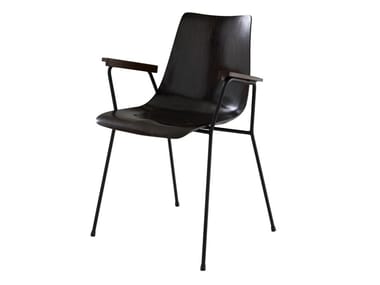 CM 131 - Multi-layer wood chair with armrests (Request Info).