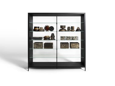COMBI OPEN UNITS - Open bookcase with built-in lights (Request Info).
