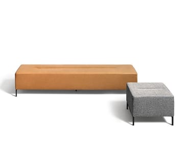 COMBI - Square fabric pouf (Request Info).