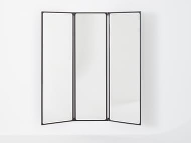 COMO - THREE PANELS - Rectangular framed wall-mounted mirror (Request Info).
