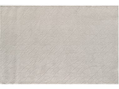 CONNECT - Solid-color rectangular polyester rug (Request Info).
