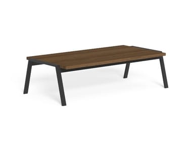 COTTAGE - Low iroko coffee table (Request Info).