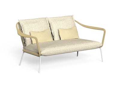 CRUISE ALU - 2 seater fabric garden sofa (Request Info).