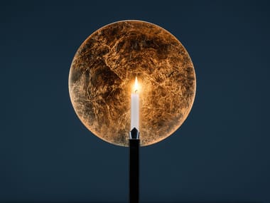 GEMMA - Aluminium candle holder (Request Info).