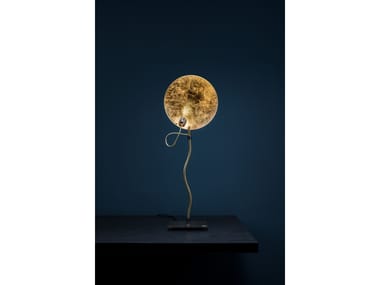 LUCE D'ORO T - LED adjustable aluminium table lamp (Request Info).