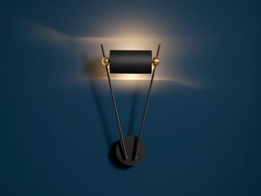 VI. W - LED adjustable painted metal wall lamp (Request Info).