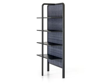DAEN 72 - Wall-mounted Eco-leather bookcase (Request Info).