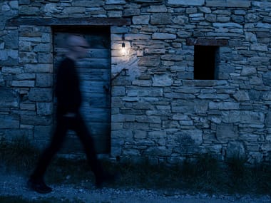 HAZARD - LED metal outdoor wall lamp (Request Info).