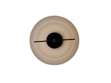 DELUMINA - LED glass and aluminium wall lamp (Request Info).