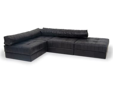 DS-1088 - Modular convertible leather sofa (Request Info).