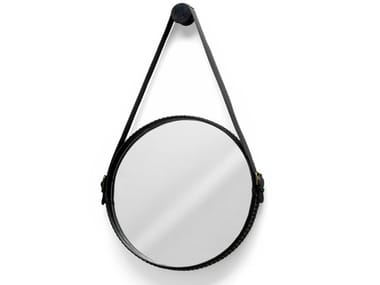 EGO STUD - Round framed wall-mounted mirror (Request Info).