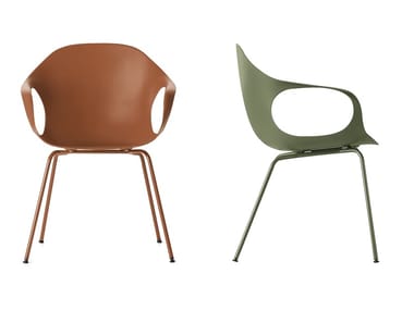 ELEPHANT - Polyurethane chair with armrests (Request Info).