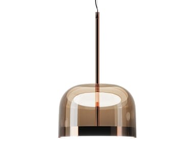 EQUATORE - LED blown glass pendant lamp (Request Info).