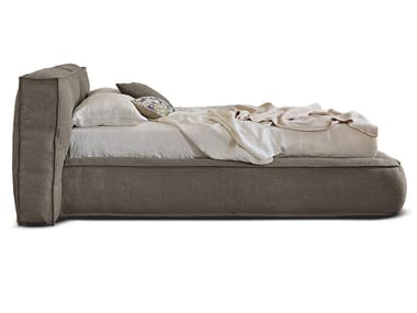 FLUFF - Fabric double bed with removable cover (Request Info).