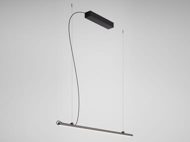 FREELINE F44 - LED Anodized aluminium pendant lamp by Fabbian