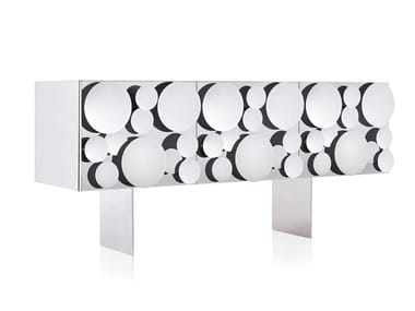 GAG? - Stainless steel sideboard with doors (Request Info).