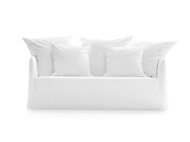 GHOST 110 - Fabric sofa with removable cover (Request Info).