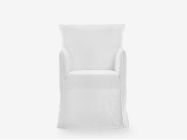 GHOST 25 - Fabric easy chair with removable cover (Request Info).