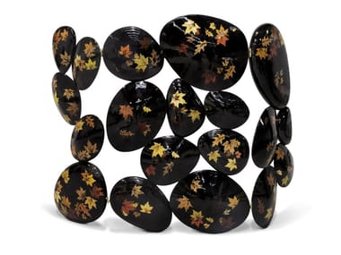 GOLD MARQUETRY - Wood veneer Screen (Request Info).