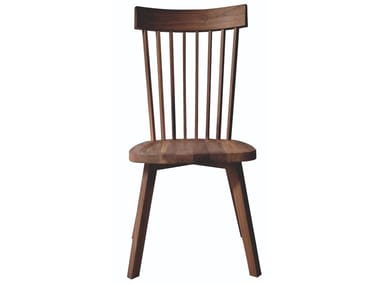 GRAY 21 - High-back wooden chair (Request Info).