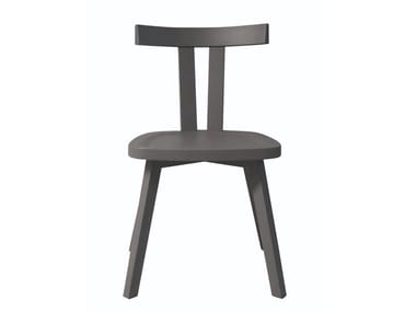 GRAY 23 - Wooden chair (Request Info).