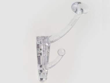 HANG UP - Wall-mounted polycarbonate coat rack (Request Info).