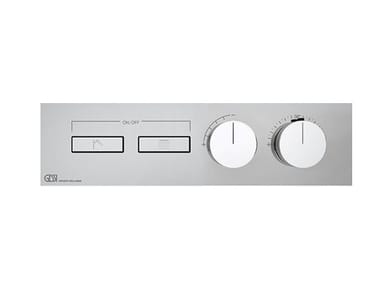 HI-FI LINEAR - External thermostatic shower mixer by Gessi