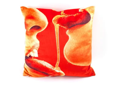 HONEY - Square fabric cushion