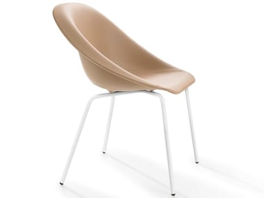 HOOP - Upholstered leather chair (Request Info).