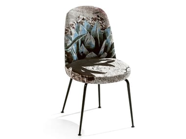 HUNGRY - Upholstered fabric chair (Request Info).