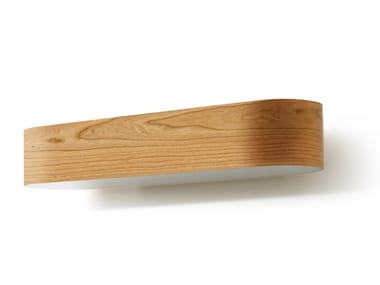 I-CLUB - Handmade wood veneer wall lamp (Request Info).