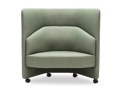 IN OUT OFFICE SF2250 - Upholstered high-back fabric armchair (Request Info).