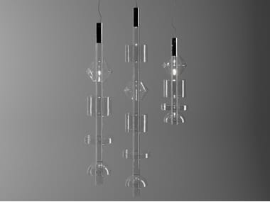 INFINITA - LED Borosilicate glass pendant lamp (Request Info).