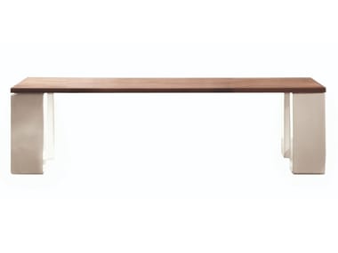INOUT 33 - Rectangular teak garden table (Request Info).