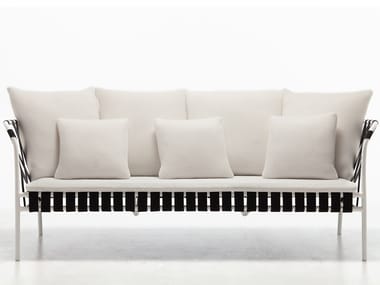 INOUT 853 - Powder coated aluminium garden sofa.