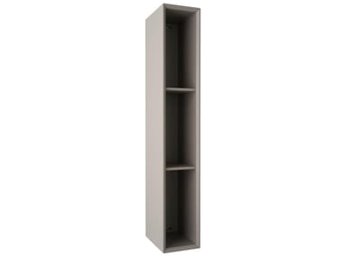 INSIDE - Open wooden wall cabinet (Request Info).