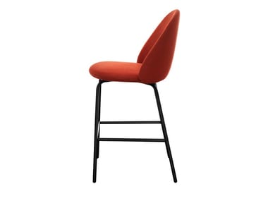 IOLA - High upholstered stool by Miniforms