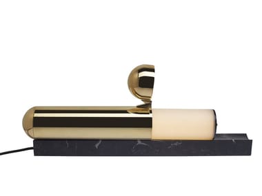 ISP - LED brass table lamp (Request Info).