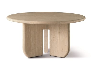 ITALO - Round marble table (Request Info).