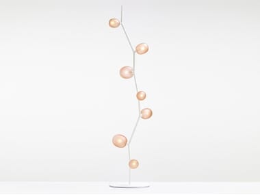 IVY - Blown glass and metal floor lamp (Request Info).