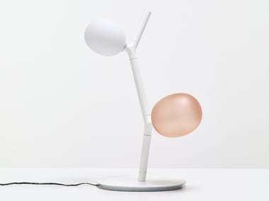IVY - Blown glass and metal table lamp (Request Info).