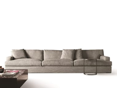 JAMES LARGE - Modular fabric sofa with removable cover (Request Info).