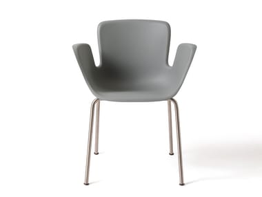 JULI RE-PLASTIC - Recycled plastic garden chair (Request Info).