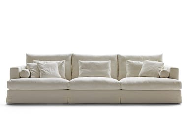 KARMA - 3 seater fabric sofa with removable cover.