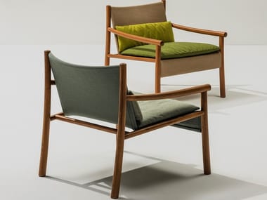 KATA - Garden armchair with armrests (Request Info).