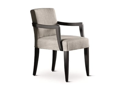 KERR DUE - Upholstered fabric chair with armrests (Request Info).