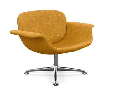 KN01 - swivel low back armchair low back swivel lounge chair.