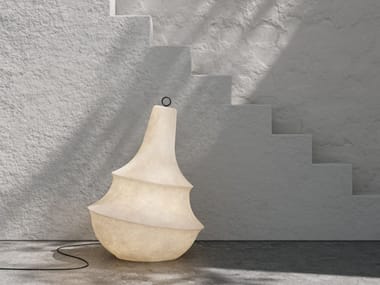 LADY D - LED fiberglass floor lamp (Request Info).